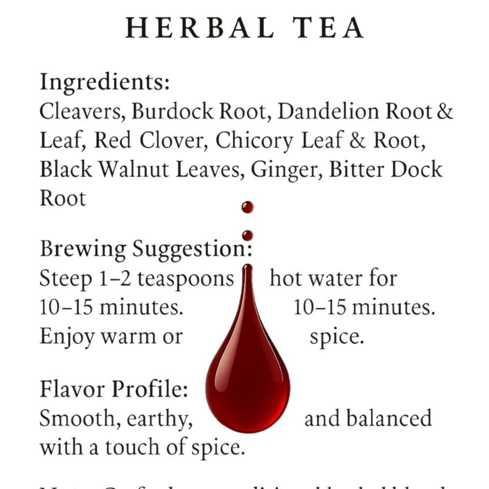 Hand Crafted blood detox